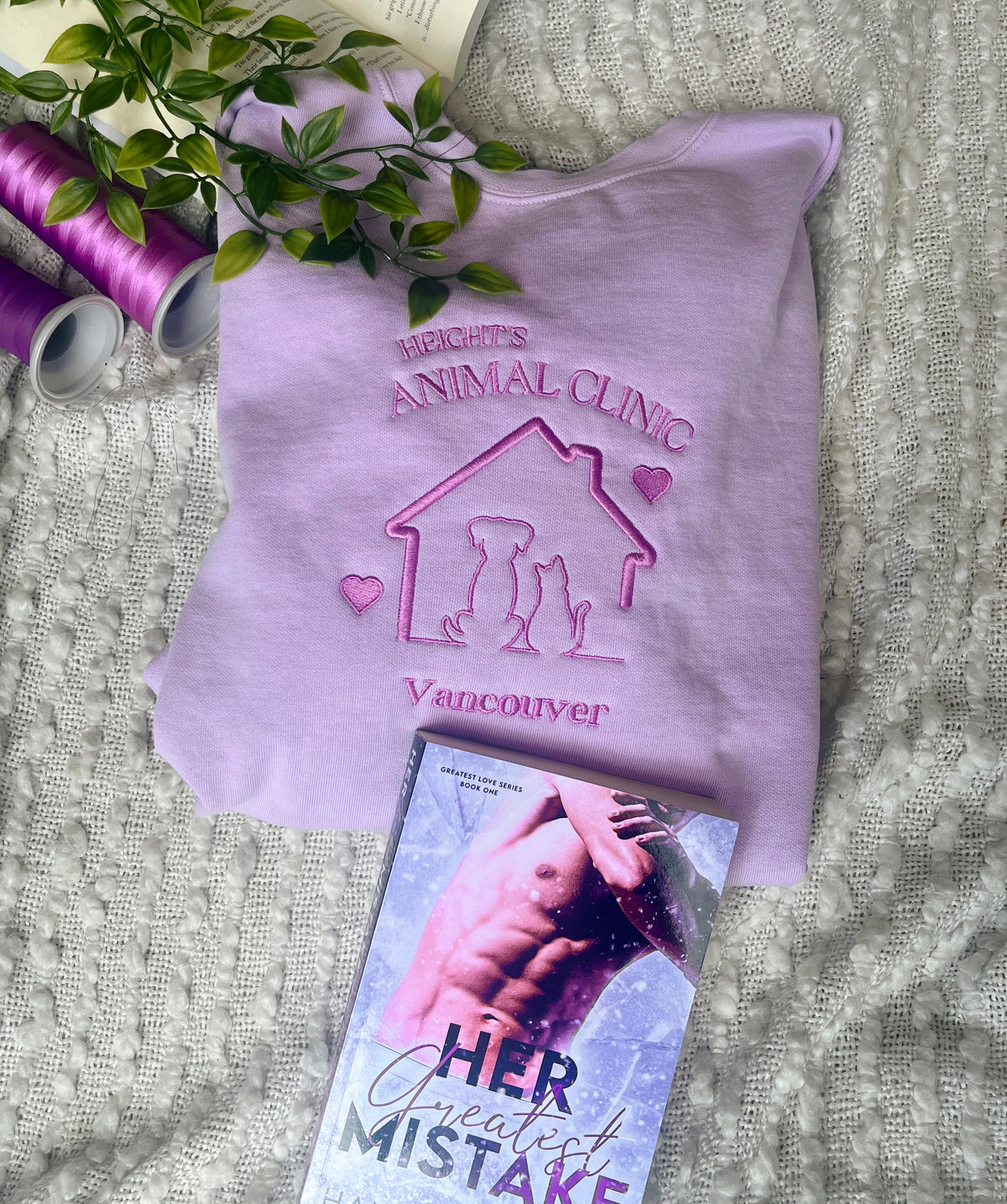Heights Animal Clinic Sweatshirt- Her Greatest Mistake