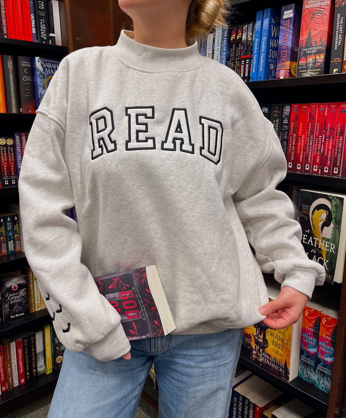 READ Mockneck Sweatshirt