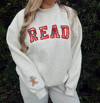 Christmas READ Mockneck Sweatshirt