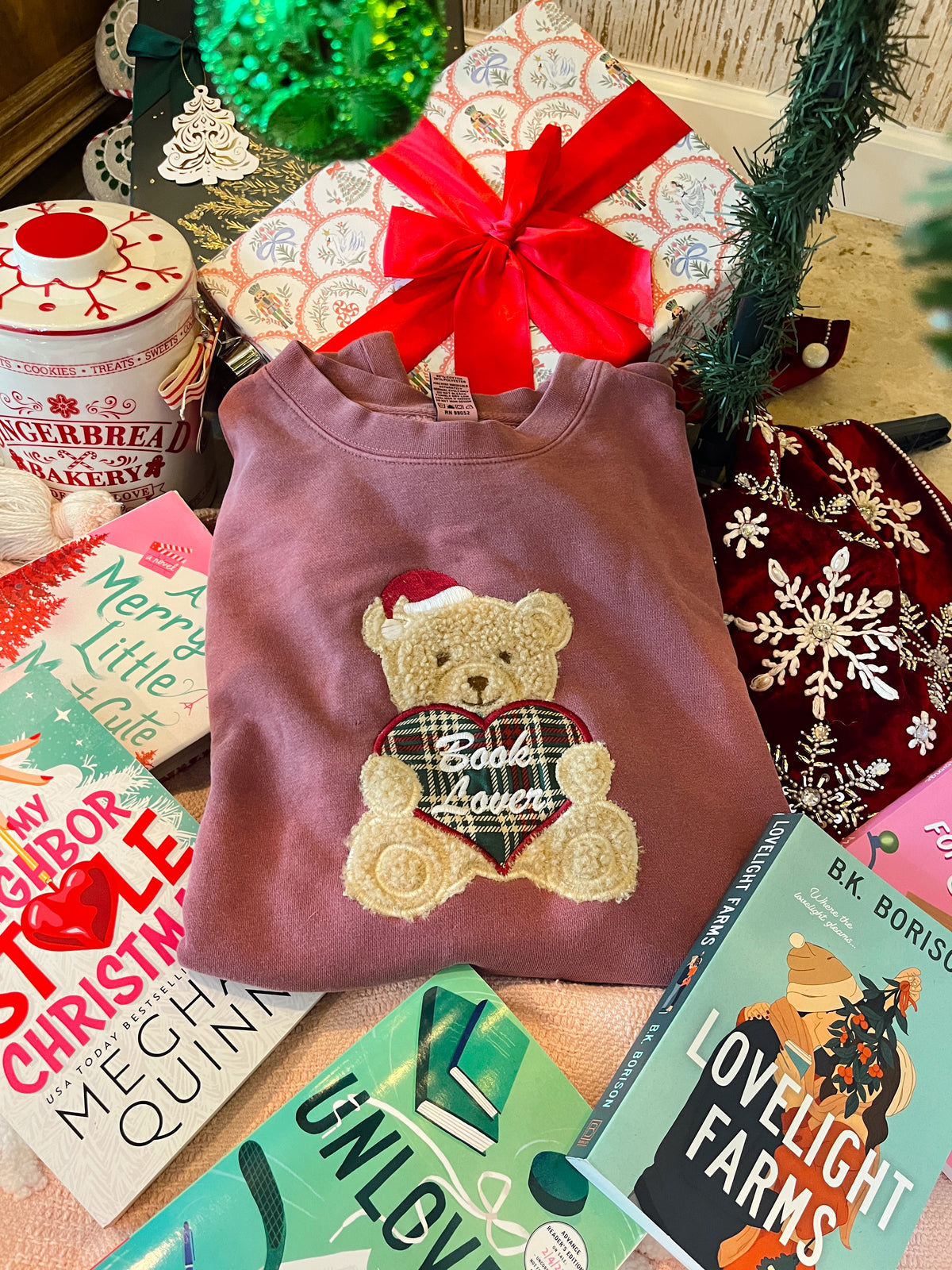 Christmas Teddy Bear Crewneck