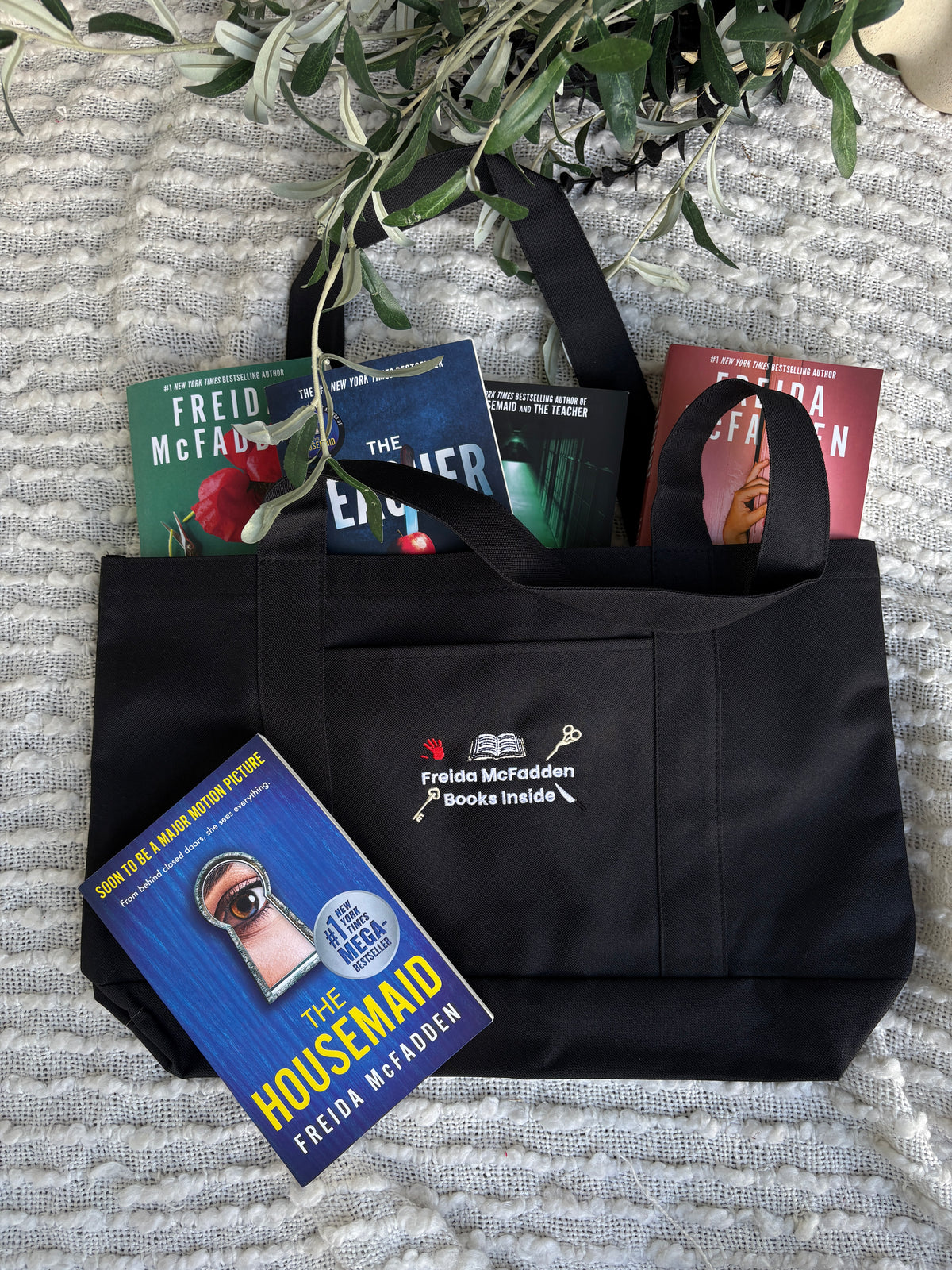 Freida McFadden Tote