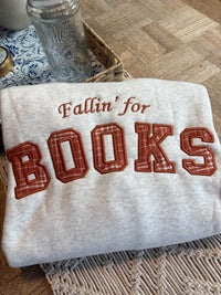 Fallin For Books Mockneck