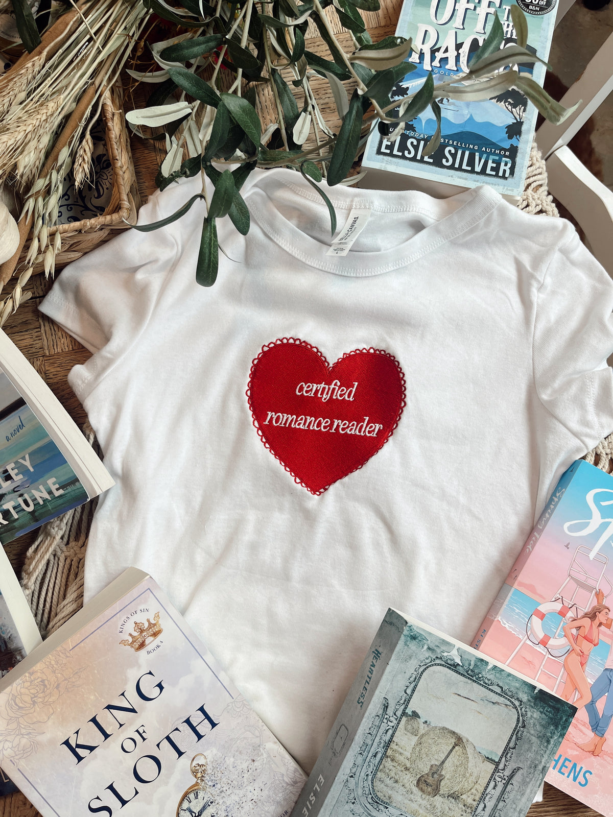 Certified Romance Reader Baby Tee