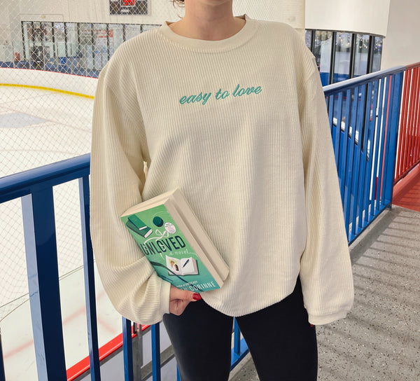 Easy To Love Sweatshirt- Peyton Corinne