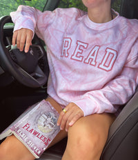 Pink Camo READ Sweatshirt