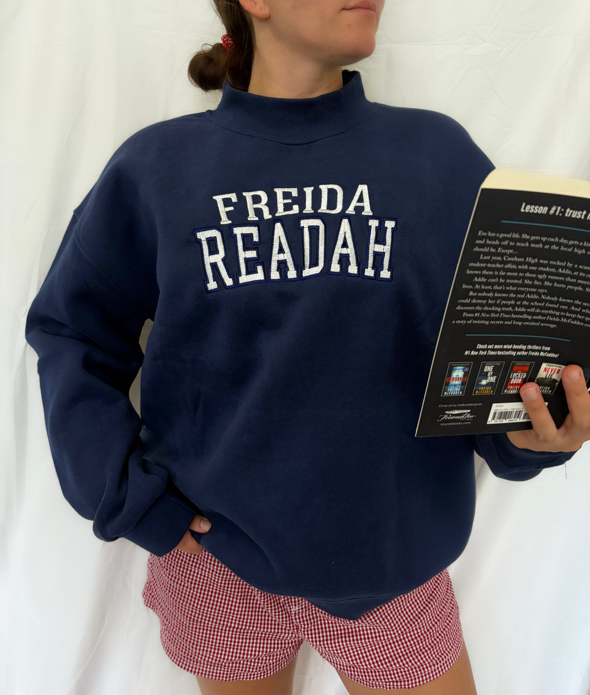 Freida Readah Mockneck Sweatshirt