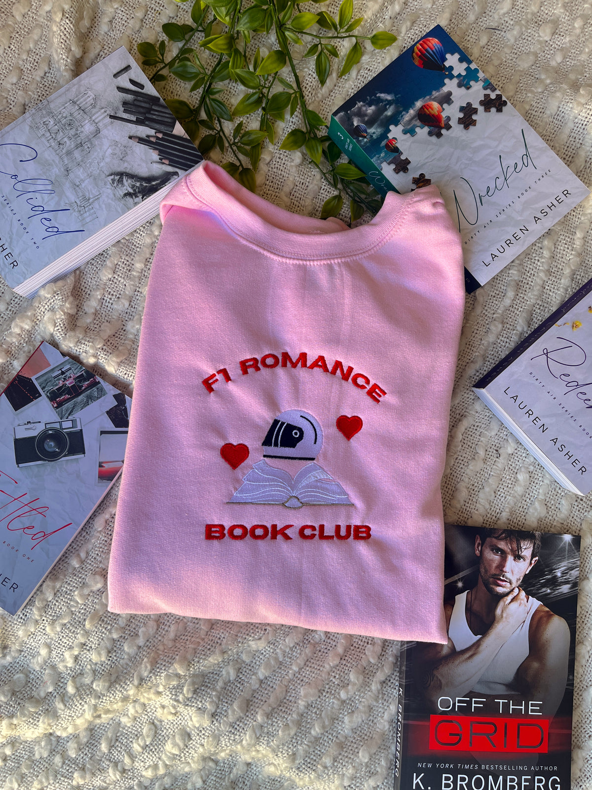 F1 Romance Book Club Sweatshirt