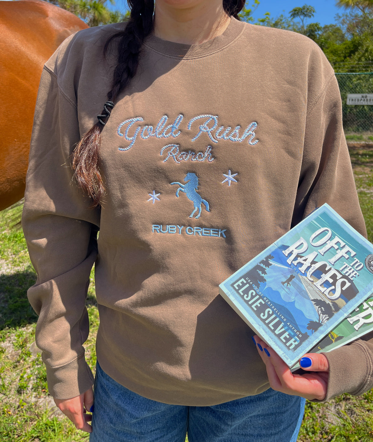 Gold Rush Ranch Sweatshirt- Elsie Silver