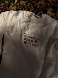 Homebody Corded Crewneck- Page Street Collab