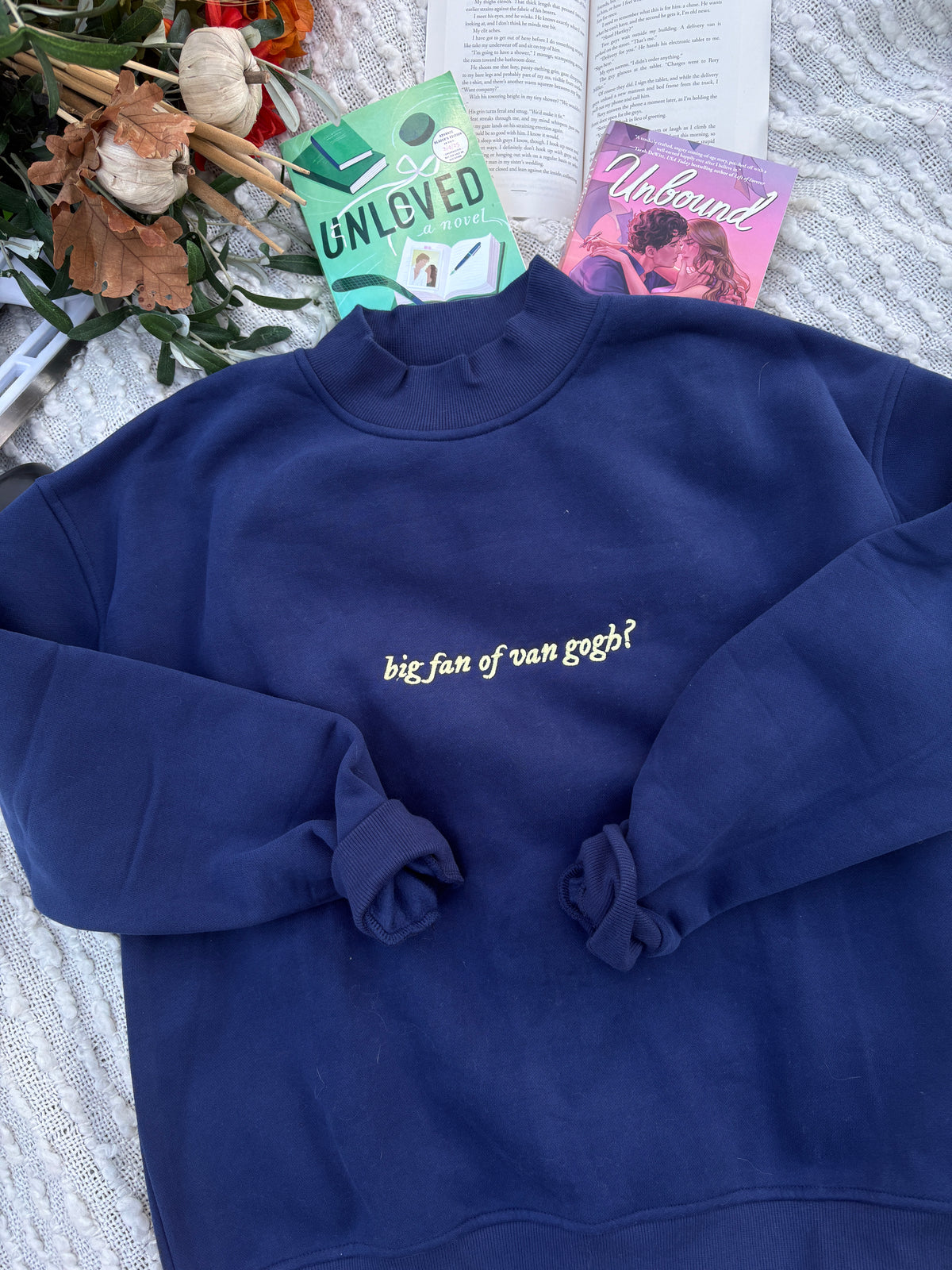 Big Fan of Van Gogh? Mockneck- Peyton Corinne