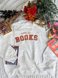 Fallin For Books Mockneck