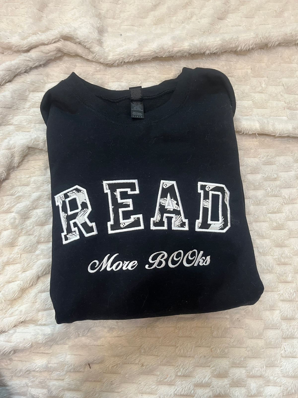 LARGE- Read Halloween Sweatshirt