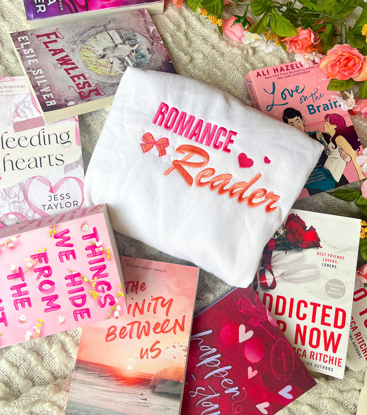 Romance Reader Valentines Day sweatshirt