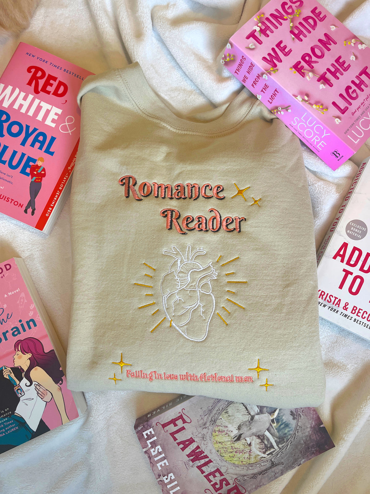 Romance Reader-Crewneck Option