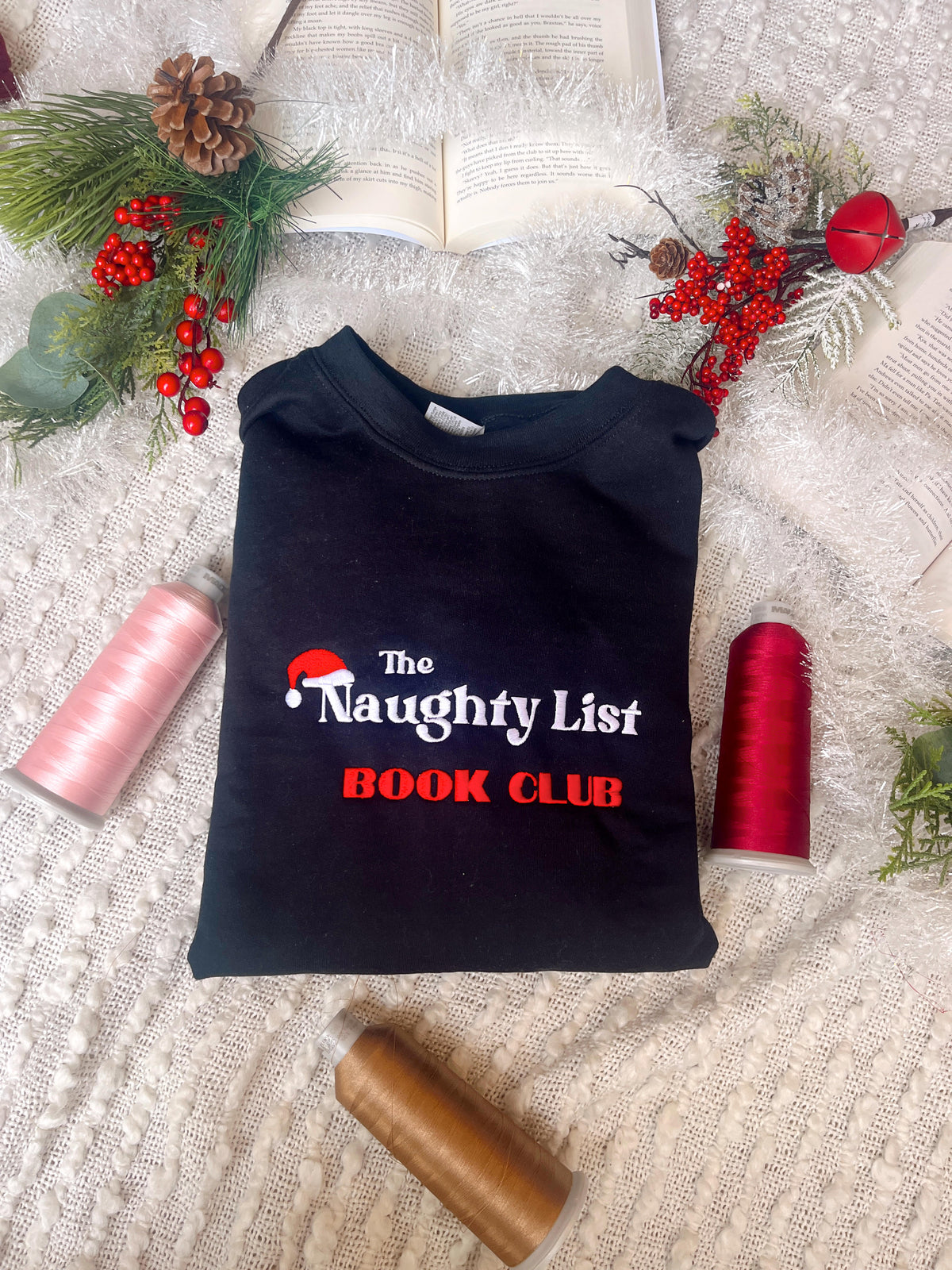 The Naughty List Book Club Sweatshirt