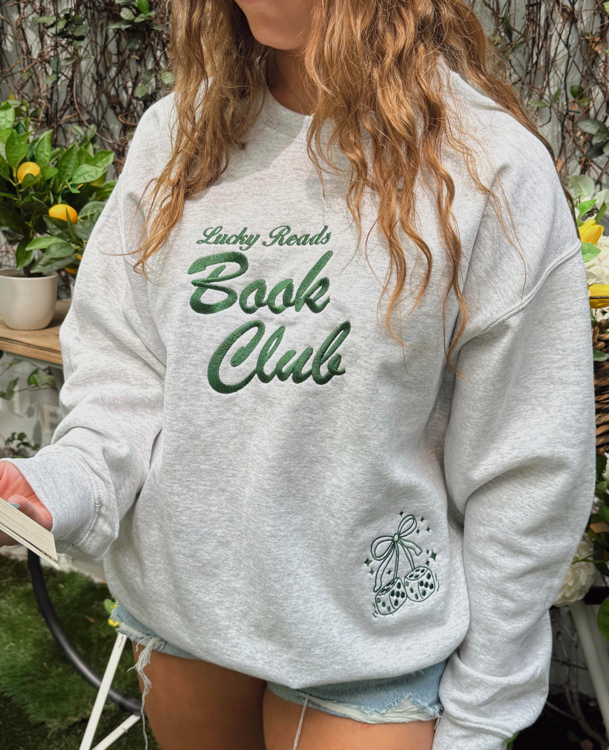 Lucky Reads Book Club Sweatshirt